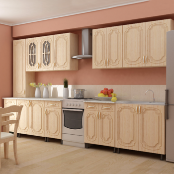Bērzs - silta krāsa padarīs jūsu virtuvi harmonisku un mājīgu