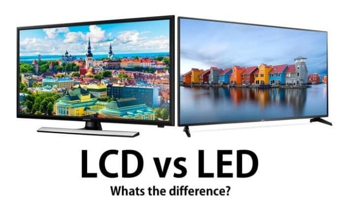 Atšķirīgais LED televizori un LCD?