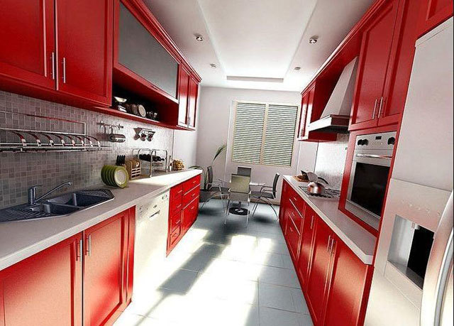 Šauras virtuves dizains (41 foto): video instrukcijas garas mazas istabas interjera dekorēšanai ar savām rokām, cena, foto