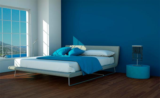 Elpu aizraujošās zilās guļamistabas: 5 idejas iedvesmai