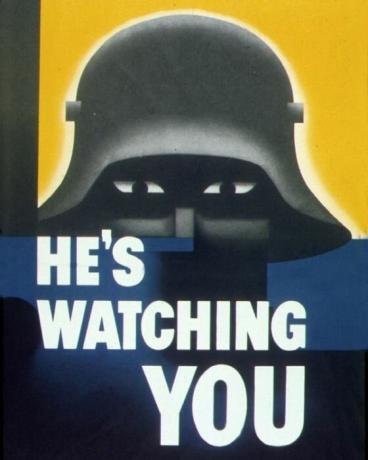 Anti-fašistu kara plakāts. Amerikas Savienotās Valstis, 1942.