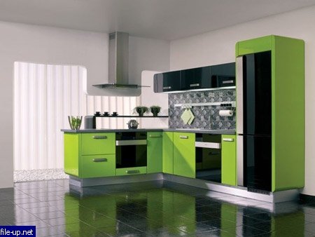 Zaļā virtuve (47 fotogrāfijas) un tās nokrāsas