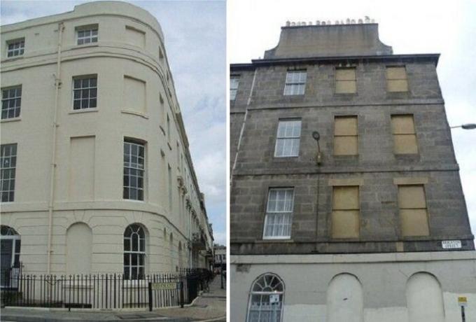 Kāpēc Anglijā vēsturiskās ēkas, kā arī iemūrēta logiem