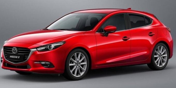 Kompaktklases Mazda 3 ir lieliska izvēle, lai cilvēks.