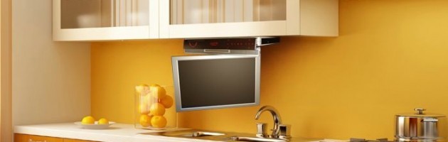 Neliela televizora izvēle virtuvei