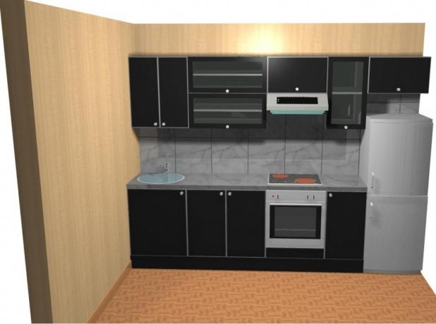 Virtuves mēbeles mazai virtuvei (45 fotoattēli): DIY video instrukcijas uzstādīšanai, komplekts, dizains, no Ikea, moduļu, stūra, lēti, cena, foto