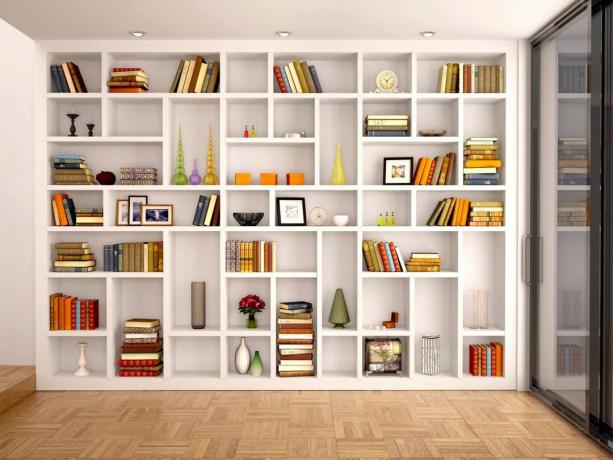 5 neparastas idejas, kur mazā dzīvoklī glabāt grāmatas