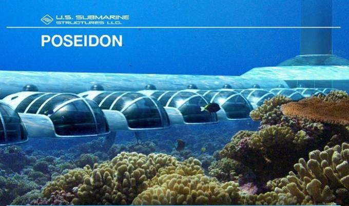 Poseidon Undersea Resort - Viesnīca ar zemūdens telpām. | Foto: hotel-r.net.