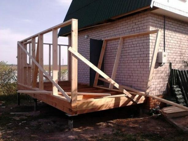 Frame paplašinājums māju: kā padarīt sienas "pīrāga", un to, kā legalizēt celtniecību