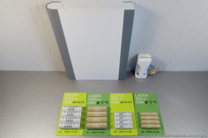 Jaunas baterijas un lādētāji IKEA