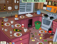 Still no videospēles bērniem "Sakopj virtuvi"