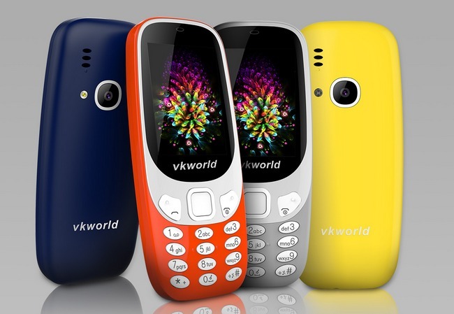 Vkworld Z3310 kopē leģendāro Nokia un maksā tikai 10 USD - Gearbest Blog Russia
